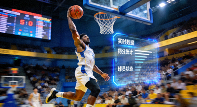 篮球比赛 扣篮瞬间 篮球数据服务